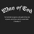 Man of God Christian Washed T-Shirt