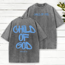 Child Of God Christian Graffiti Washed T-Shirt