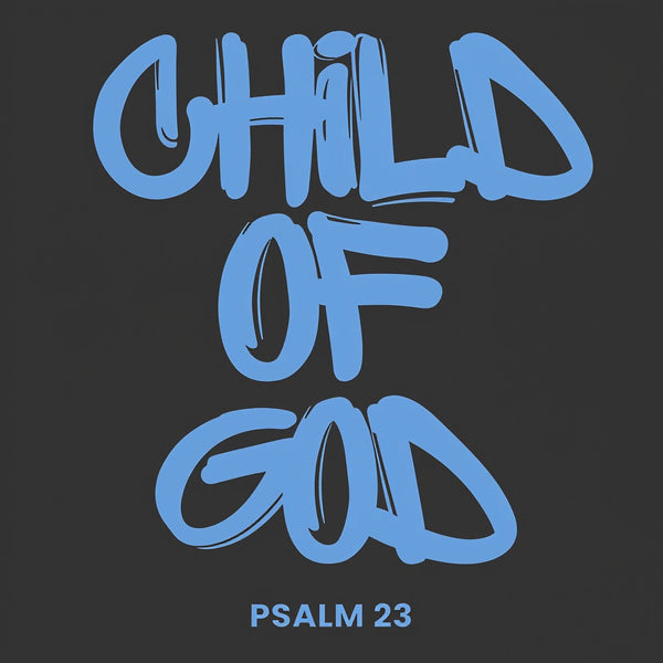 Child Of God Christian Graffiti Washed T-Shirt