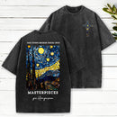 God Turns Broken Pieces Into Masterpieces Christian Washed T-Shirt