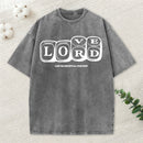 Love The Lord With All Your Heart Christian Washed T-Shirt