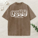 Love The Lord With All Your Heart Christian Washed T-Shirt