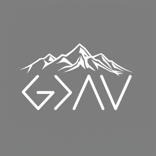 God Is Greater Than Christian Washed T-Shirt