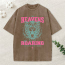 The Heavens Are Roaring Christian Washed T-Shirt