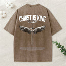 Christ Is King Christian Washed T-Shirt