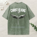 Christ Is King Christian Washed T-Shirt
