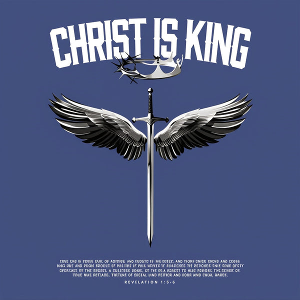 Christ Is King Christian Washed T-Shirt