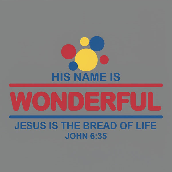 Jesus Is The Bread Of Life Christian Washed T-Shirt