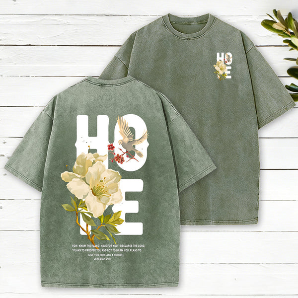 Hope Christian Washed T-Shirt