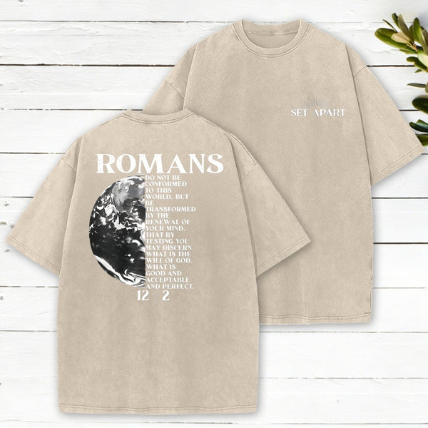Romans Christian Washed T-Shirt