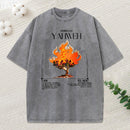 Yahweh Chirstian Washed T-Shirt