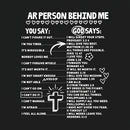 Dear Person Behind Me Christian Washed T-Shirt