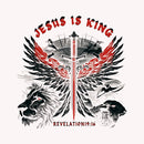 Jesus Is King Wings Christian Washed T-Shirt