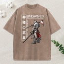 Armor Of God Anime Christian Washed T-Shirt