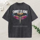 Christ Is King Christian Heavy Cotton T-Shirt