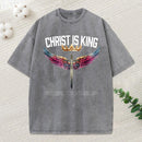 Christ Is King Christian Heavy Cotton T-Shirt
