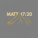 Faith Can Move Mountain Christian Washed T-Shirt