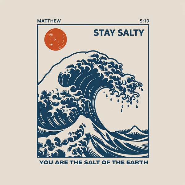 You Are The Salt Of The Earth Christian Washed T-Shirt