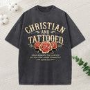 Christian And Tattooed Christian Washed T-Shirt
