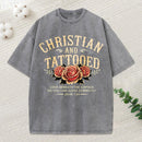 Christian And Tattooed Christian Washed T-Shirt