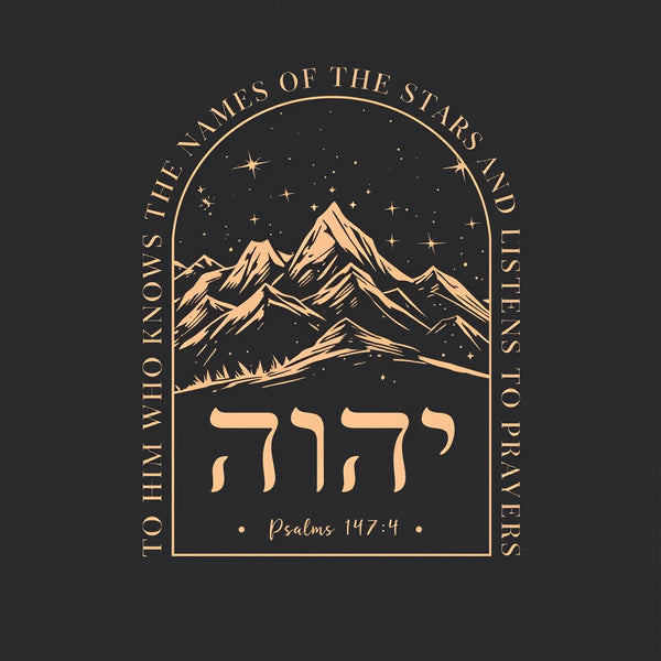 To Him Who Knows The Names Of The Stars Christian Washed T-Shirt