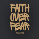 Faith Over Fear Chrsitian Washed T-Shirt