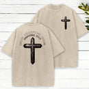 Iron Sharpens Iron Christian Washed T-Shirt