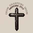 Iron Sharpens Iron Christian Washed T-Shirt