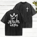 Jesus Is King Washed T-Shirt