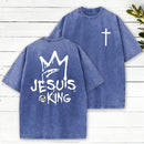 Jesus Is King Washed T-Shirt