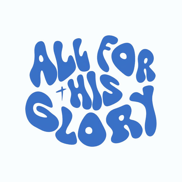 All For His Glory Christian Washed T-Shirt