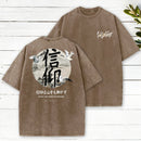 Faith Can Move Mountains Christian Washed T-Shirt