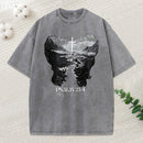 Fear No Evil Christian Washed T-Shirt