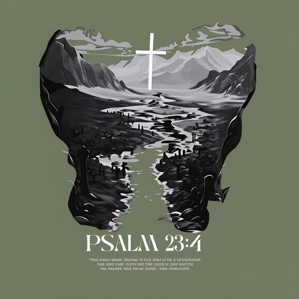 Fear No Evil Christian Washed T-Shirt