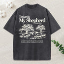 The Lord Is My Shepherd Christian Washed T-Shirt