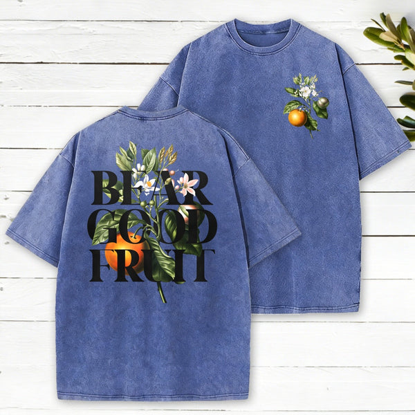 Bear Good Fruit Washed T-Shirt
