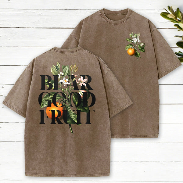 Bear Good Fruit Washed T-Shirt