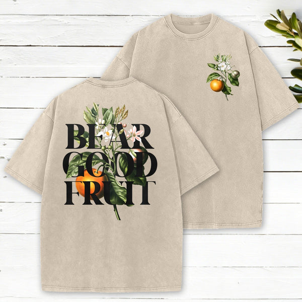 Bear Good Fruit Washed T-Shirt