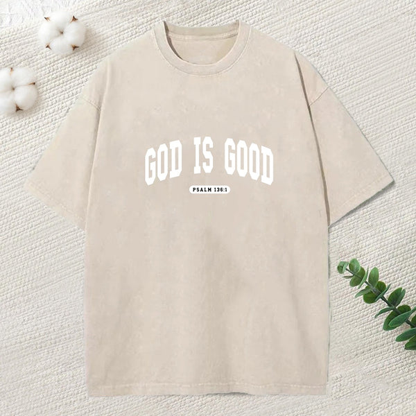 God Is Good Washed T-Shirt
