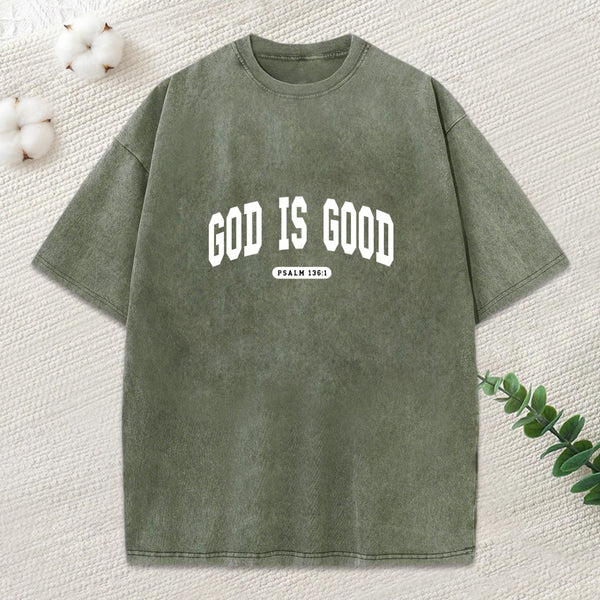 God Is Good Washed T-Shirt