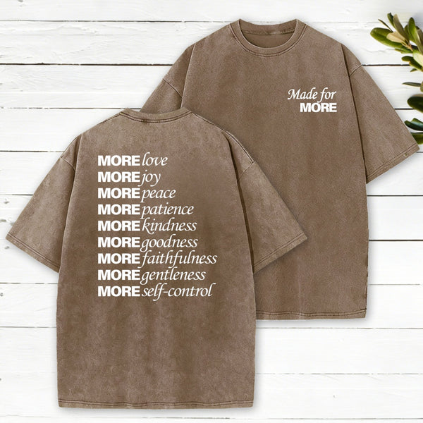 Made For More Washed T-Shirt