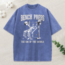 Bench Press The Sin Of The World Washed T-Shirt