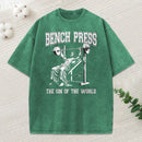 Bench Press The Sin Of The World Washed T-Shirt