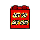 Let Go Let God Christian Washed T-Shirt