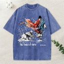 The Touch Of Faith Christian Washed T-Shirt
