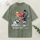 The Touch Of Faith Christian Washed T-Shirt