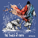 The Touch Of Faith Christian Washed T-Shirt