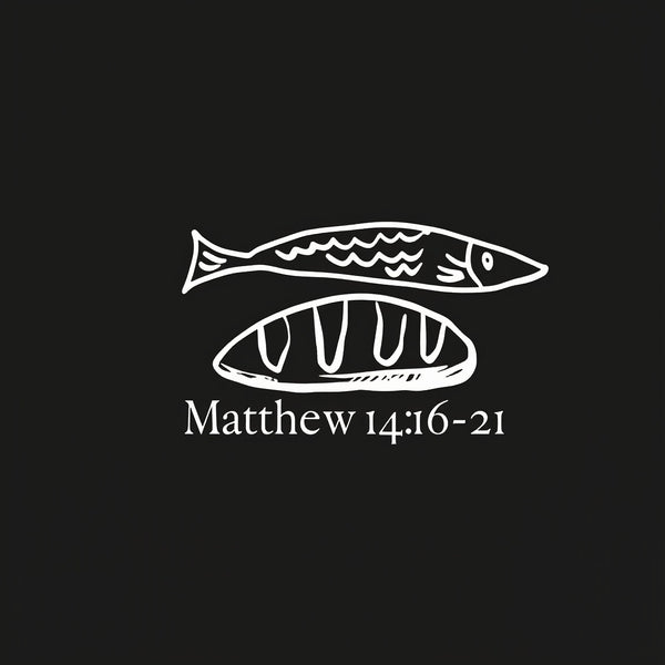 Fish & Loaves Christian Washed T-Shirt