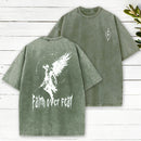 Faith Over Fear Christian Washed T-Shirt