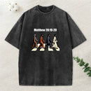 Go And Make Disciples Christian Washed T-Shirt